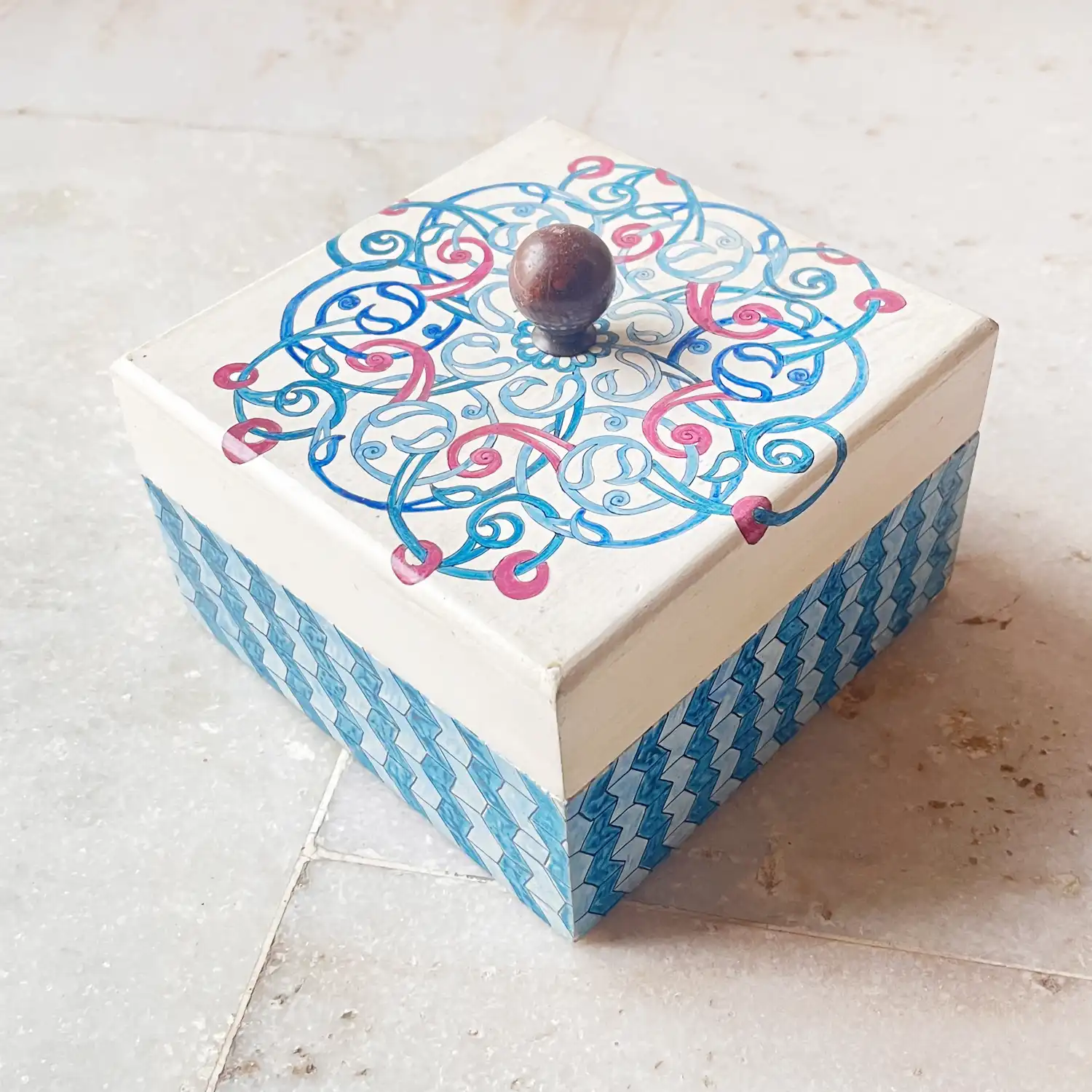 ludere tempus | Upcycled Box | Upcycld Art ludere tempus | Upcycled Box -601a